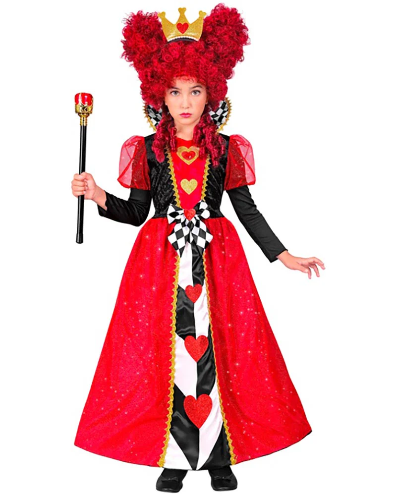 Classic Queen of Hearts Girls Book Week Costume - Image 3