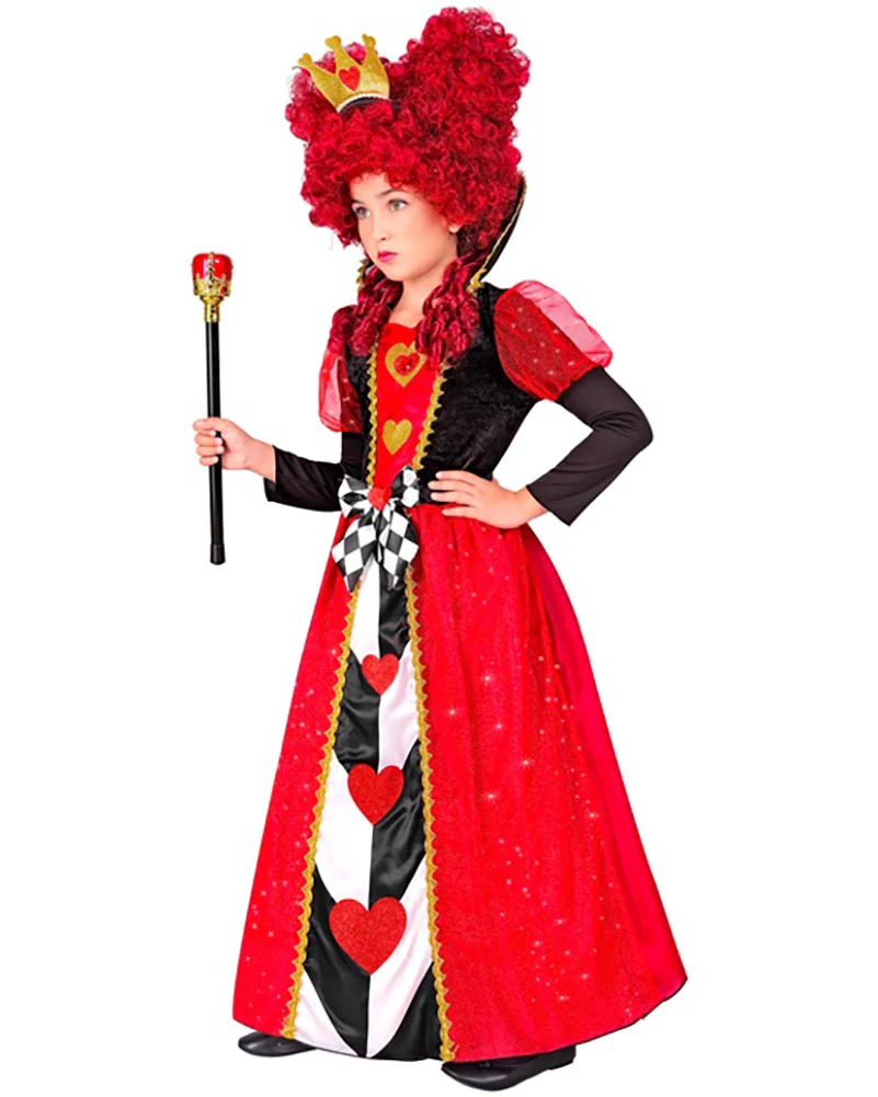 Classic Queen of Hearts Girls Book Week Costume - Image 4
