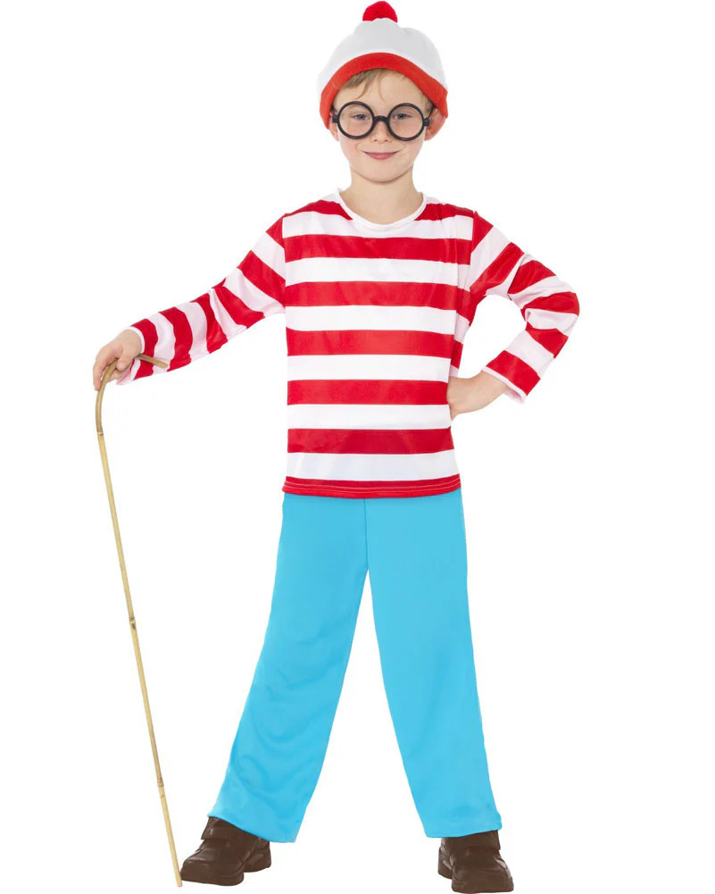 Classic Wheres Wally Boys Book Week Costume