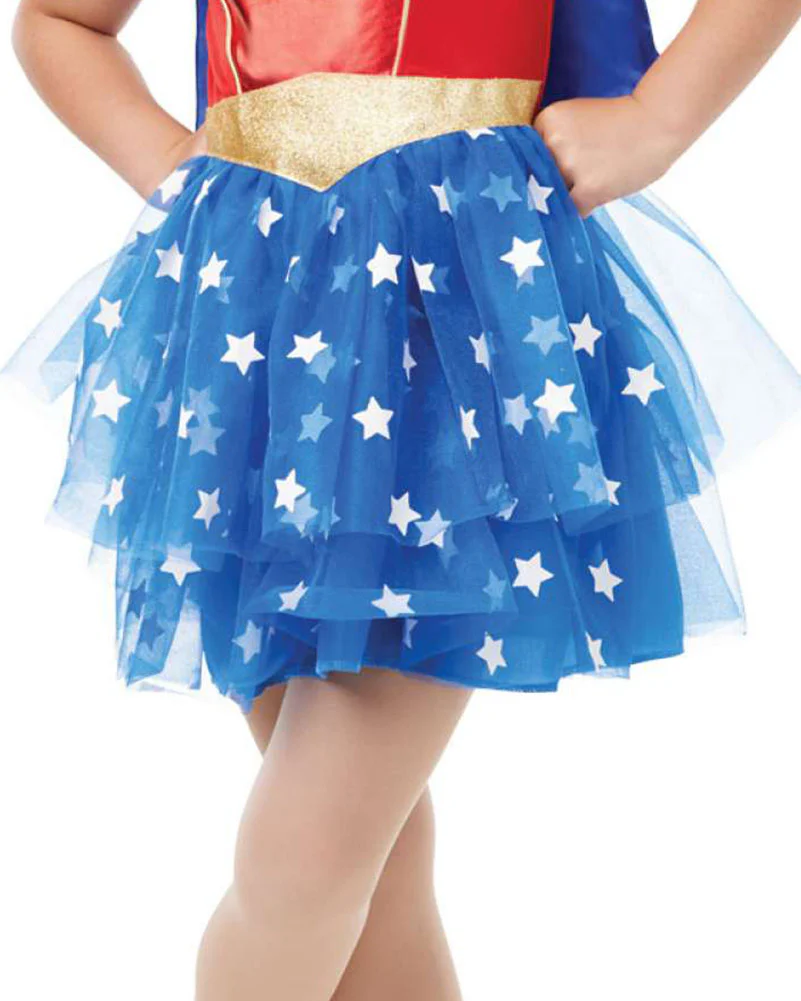 Classic Wonder Woman Girls Costume - Image 4