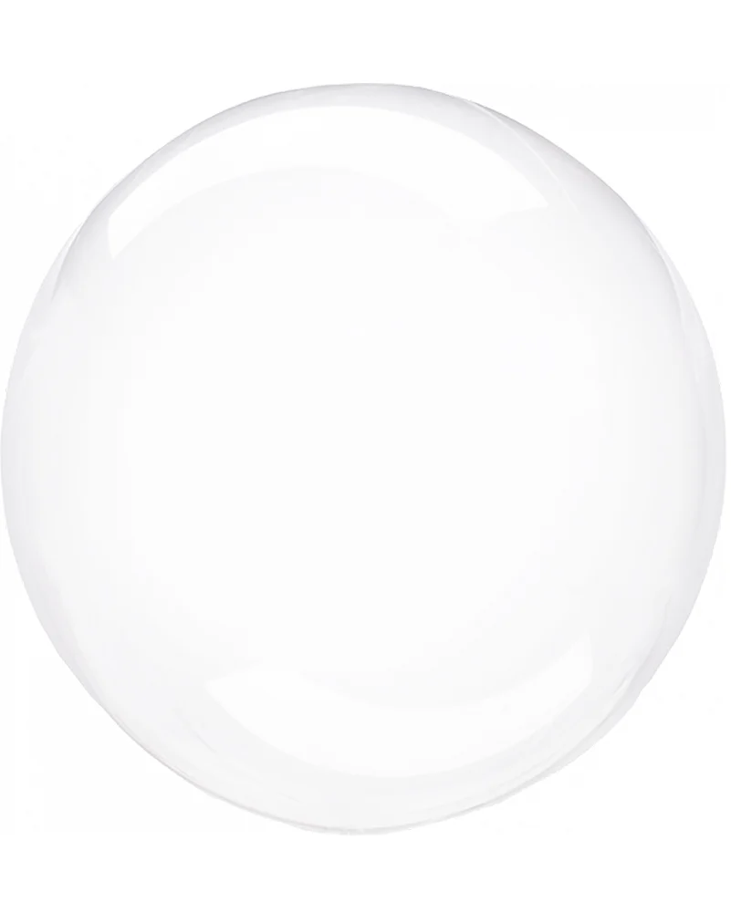 Clear 50cm Round Latex Balloon