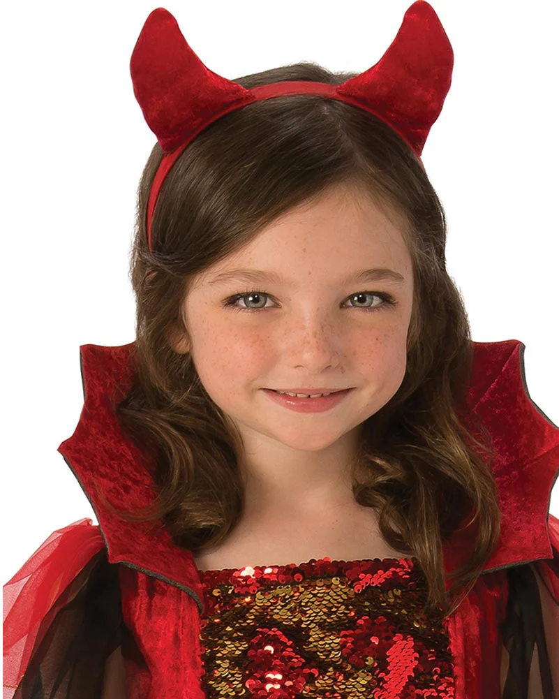 Colour Magic Devil Girls Costume - Image 2