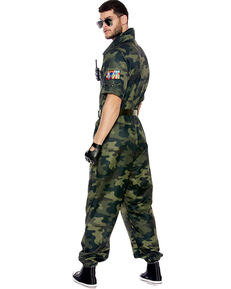 Combat Ready Military Mens Costume - Image 2