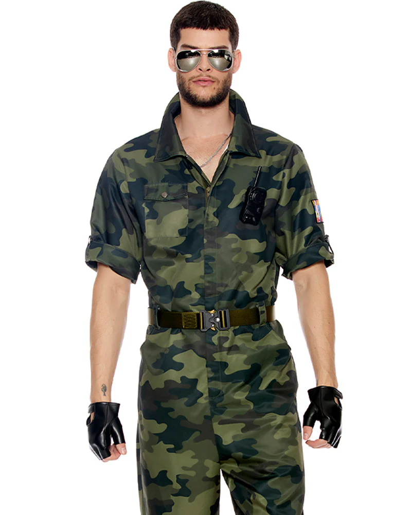 Combat Ready Military Mens Costume - Image 5