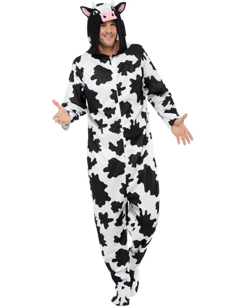 Comfy Cow Adult Costume - Image 4