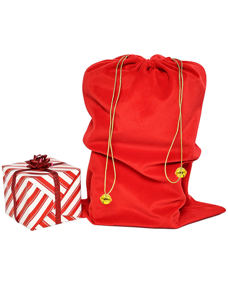 Complete Velour Santa Plus Size Suit and Accessory Bundle - Image 10