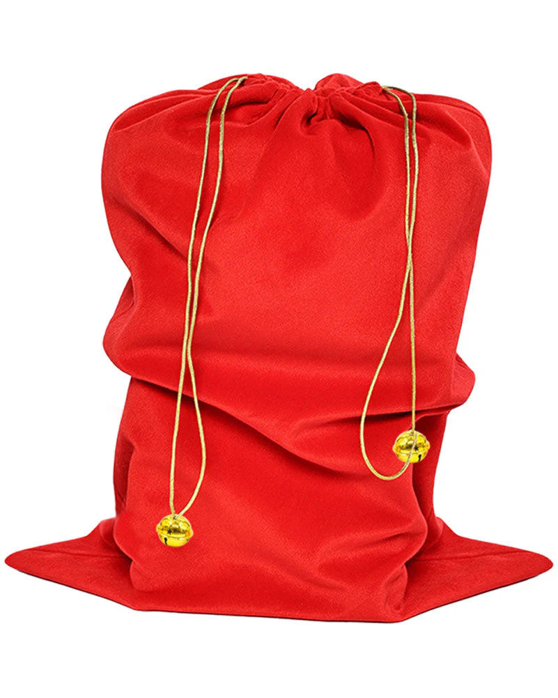 Complete Velour Santa Plus Size Suit and Accessory Bundle - Image 11