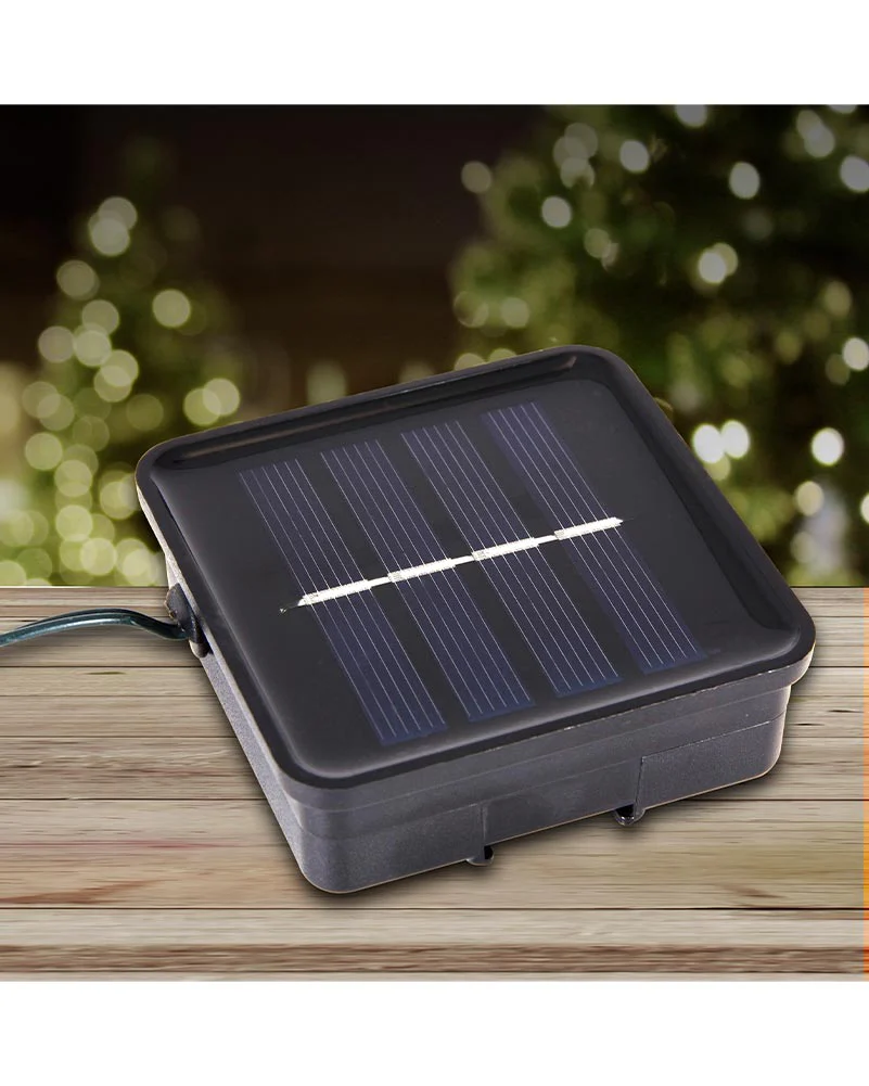 Cool White Net Light 250 Piece Solar Christmas Lights 4m - Image 2