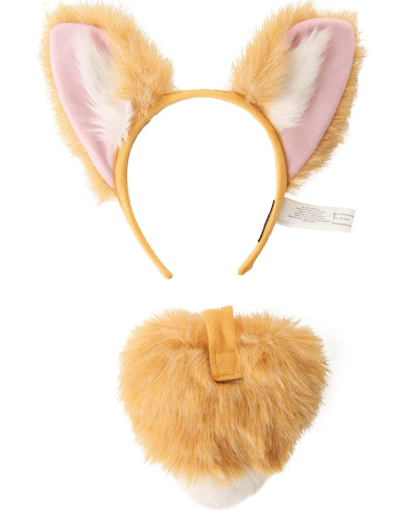 Corgi Ears Headband and Tail Set - Image 2