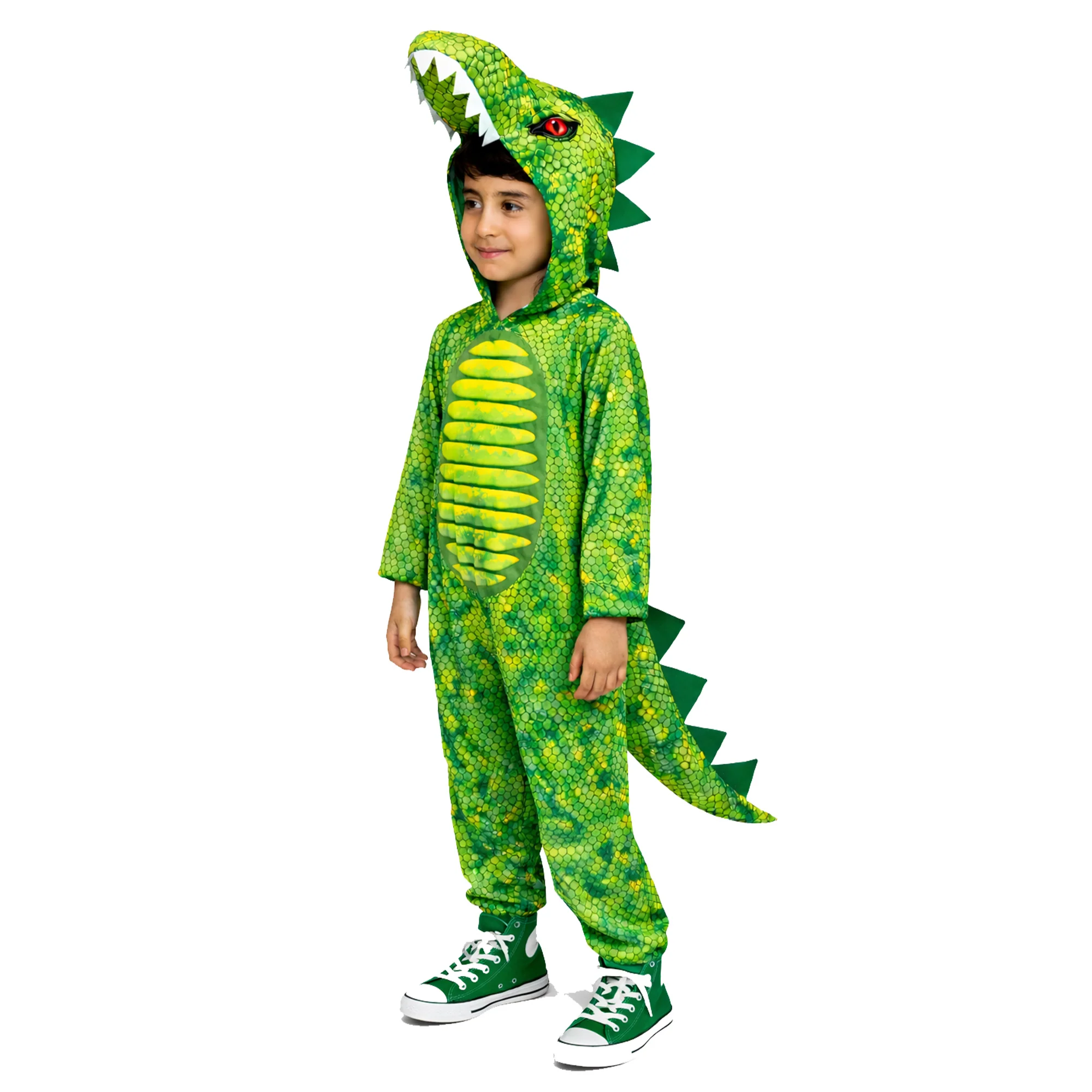 Costume Roar-some Green Dinosaur Child's 4-6 Years