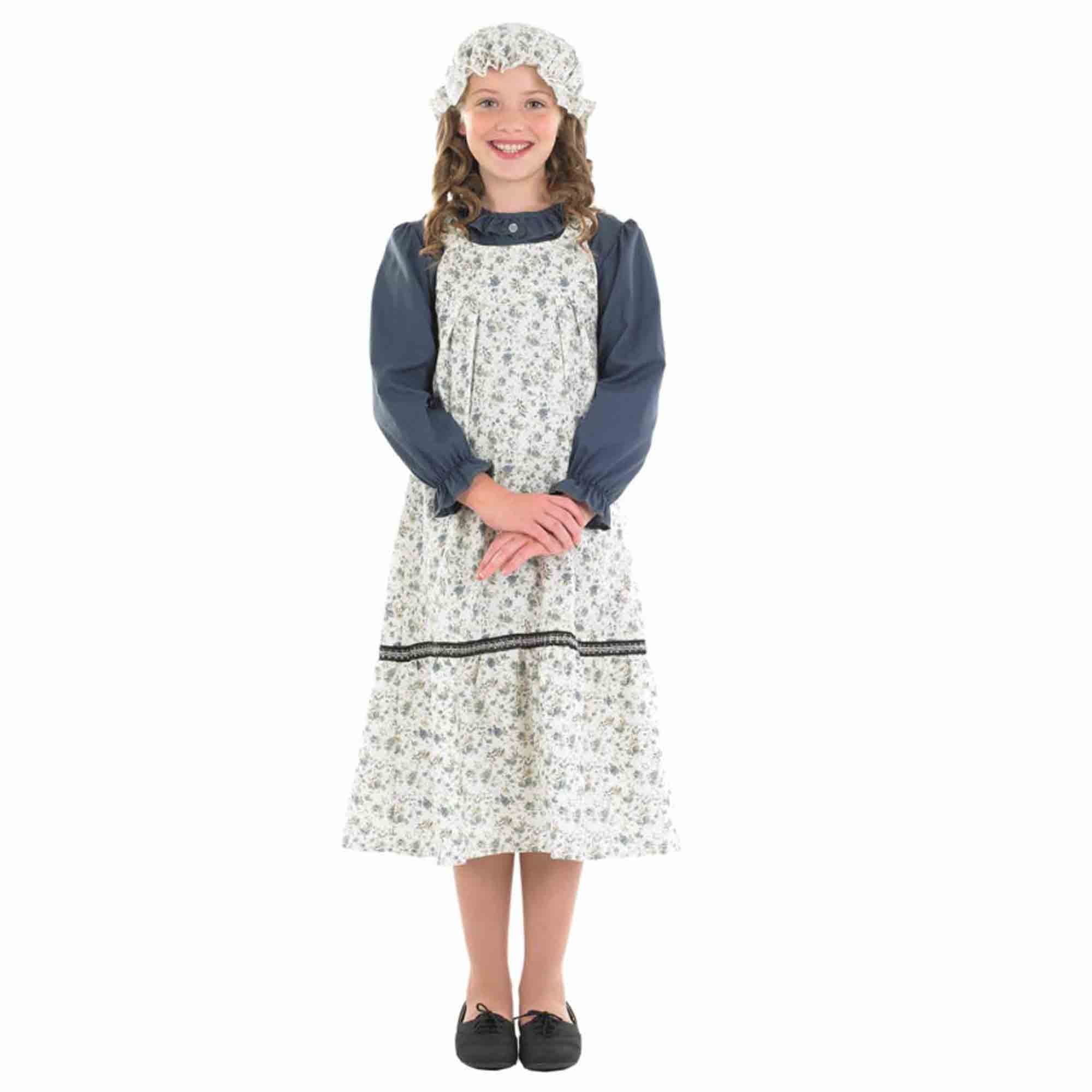 Victorian School Girls Costume 12-14 Years