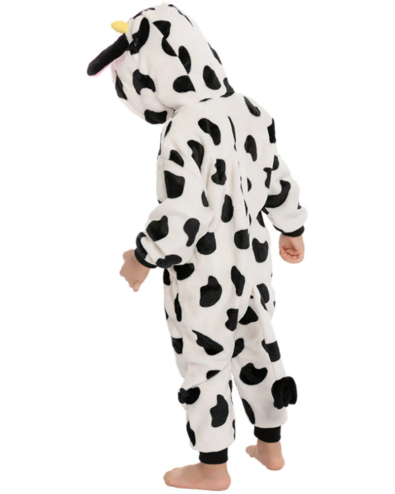 Cow Hooded Jumpsuit Toddler Costume - Image 2