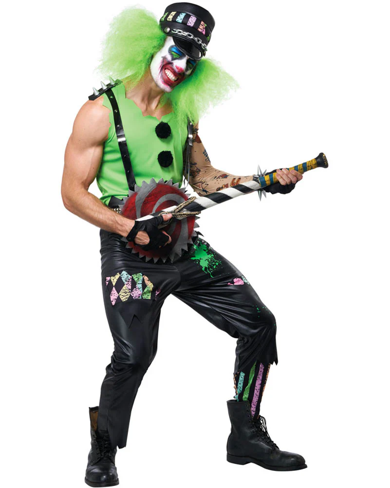 Crazed Clown Mens Costume - Image 3