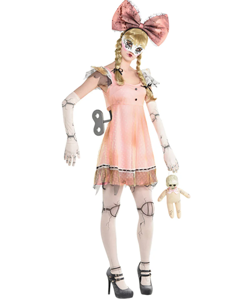 Creepy Doll Wind Up Key Belt - Image 2