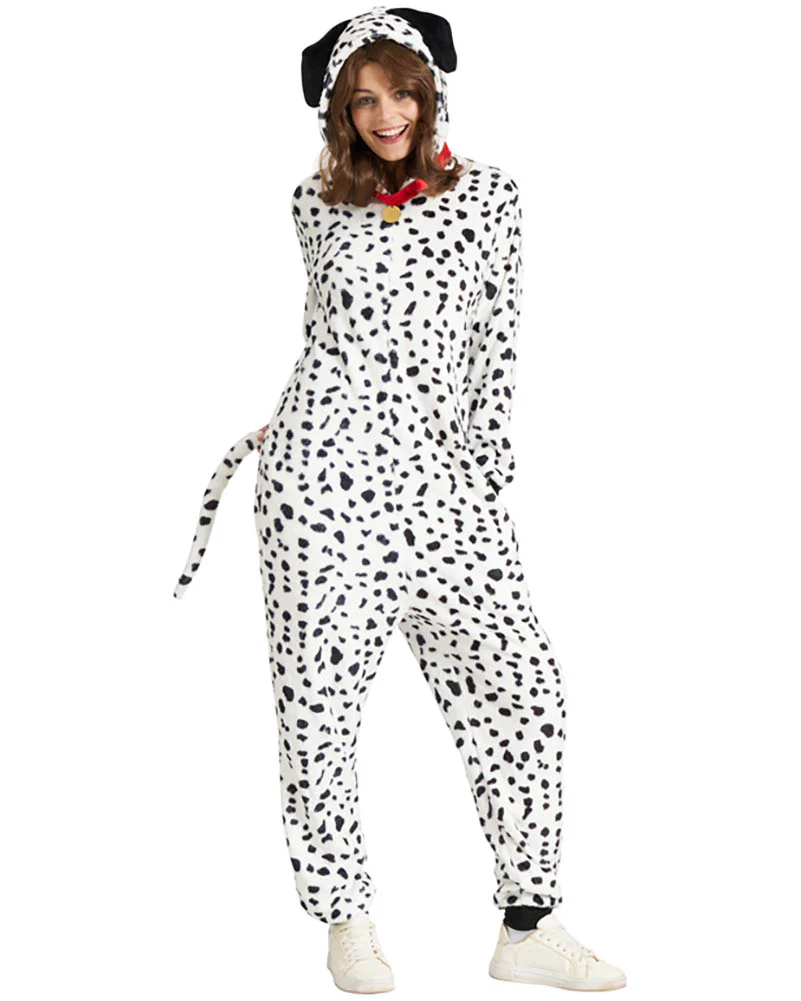 Dalmatian Full Body Deluxe Adult Book Week Costume - Image 13