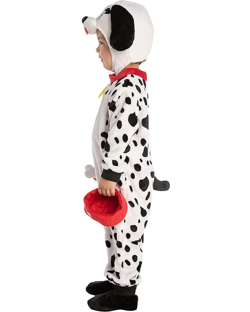 Dalmatian with Plush Bone and Bowl Toddler Book Week Costume - Image 3