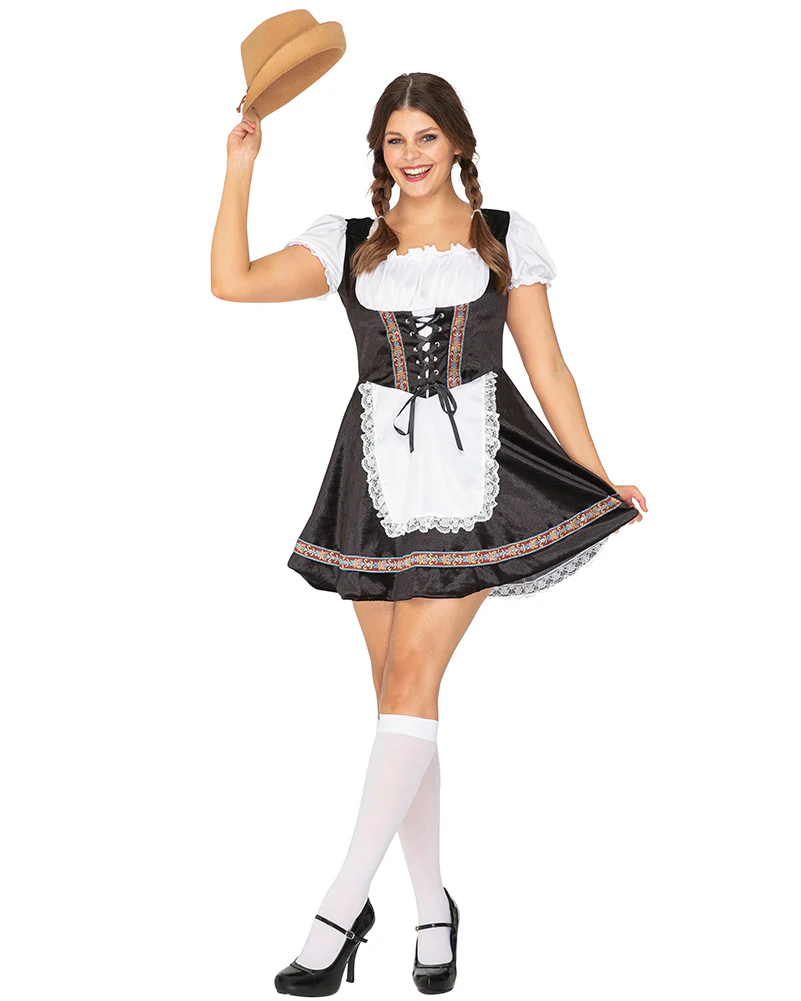 Dark Maiden Oktoberfest Womens Plus Size Costume - Image 3