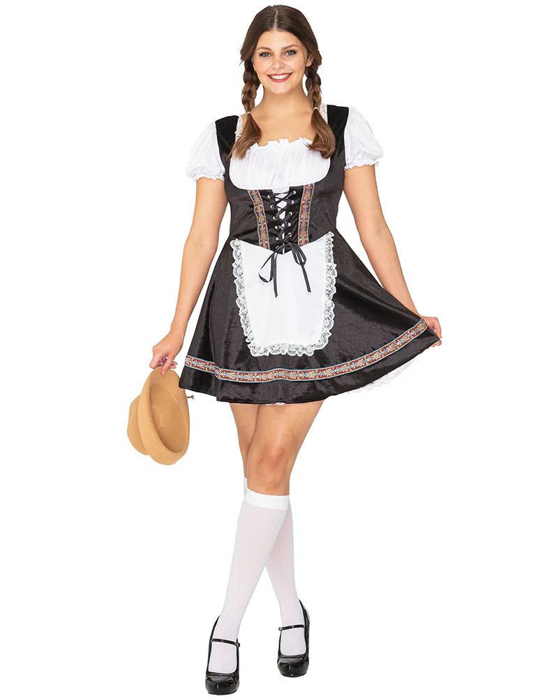 Dark Maiden Oktoberfest Womens Plus Size Costume - Image 4