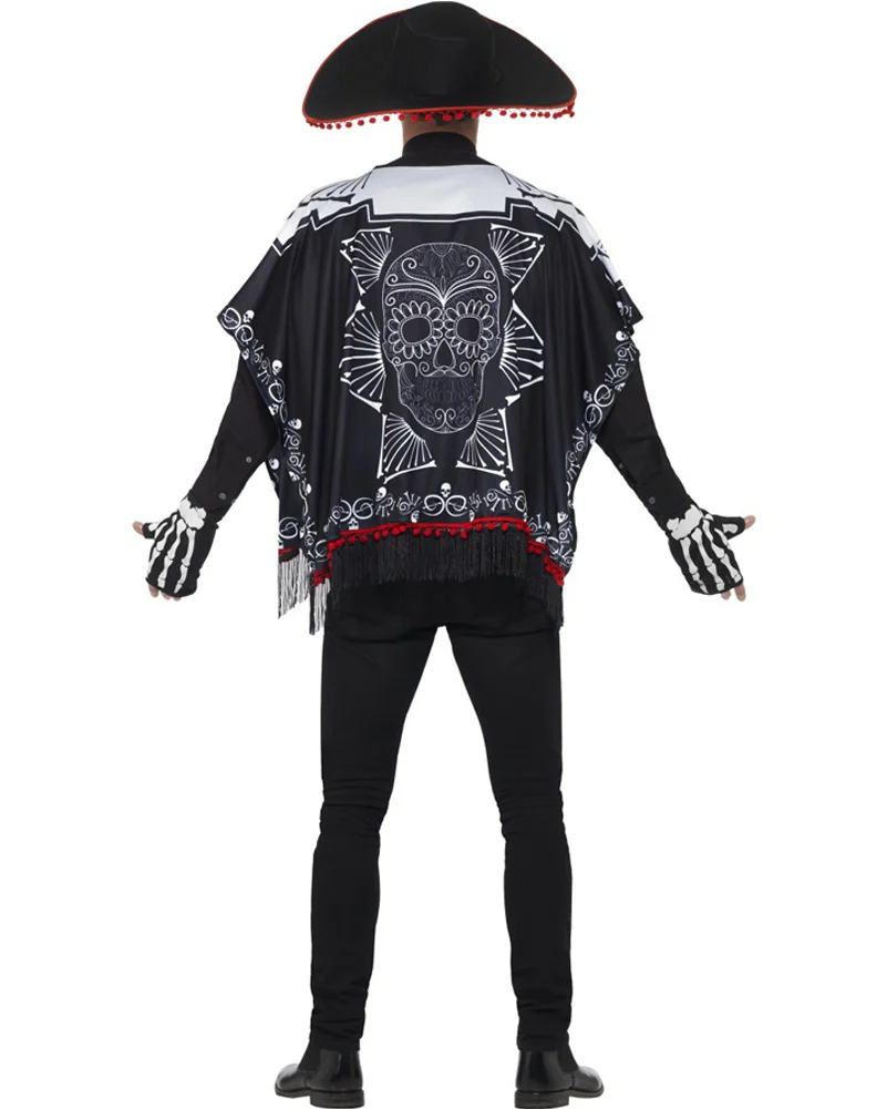 Day Of The Dead Bandit Mens Costume - Image 4
