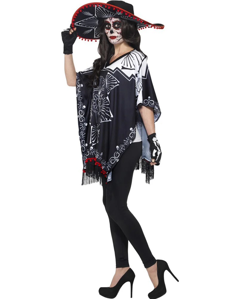 Day Of The Dead Bandit Mens Costume - Image 5