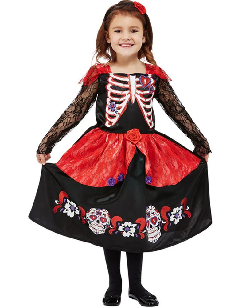 Day of the Dead Toddler Costume - Image 2