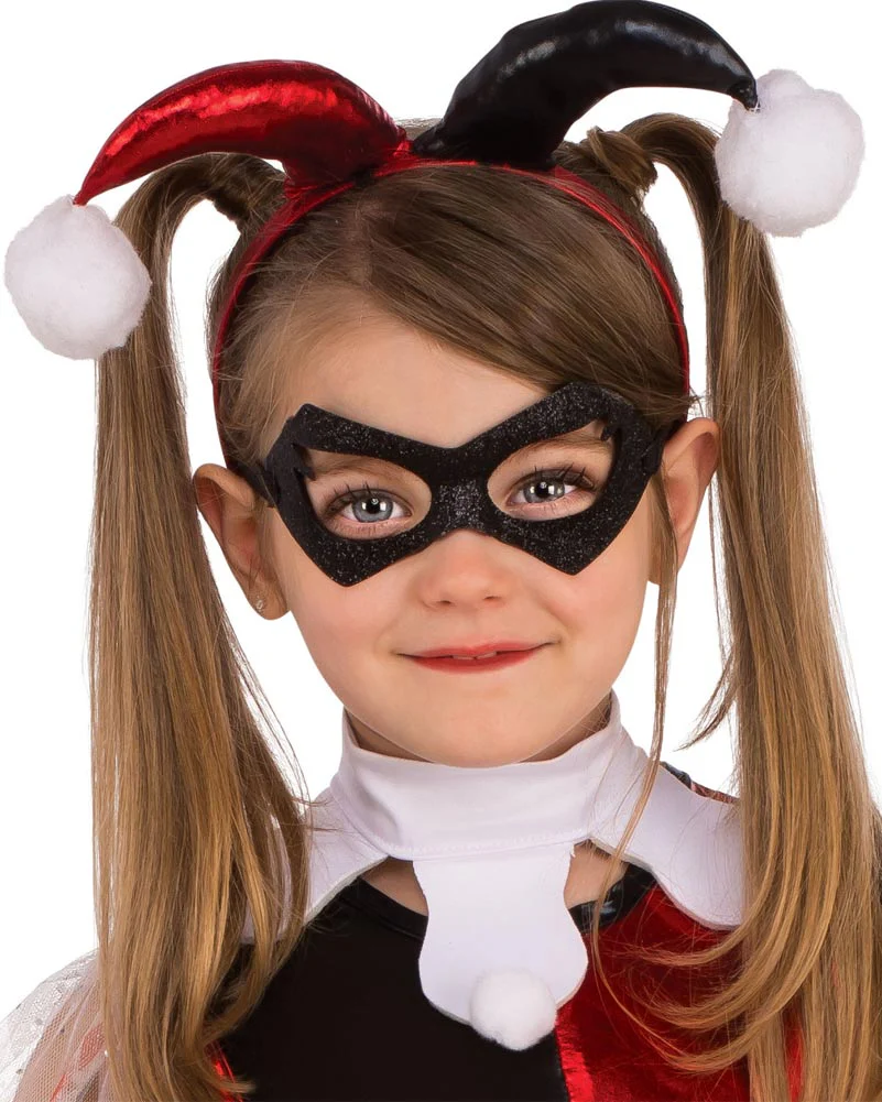 DC Comics Harley Quinn Deluxe Girls Costume - Image 2