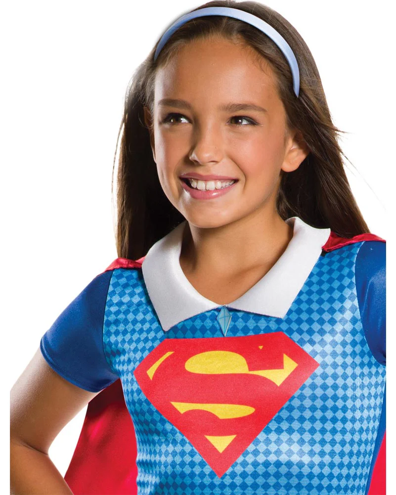 DC Superheroines Supergirl Classic Girls Costume - Image 2
