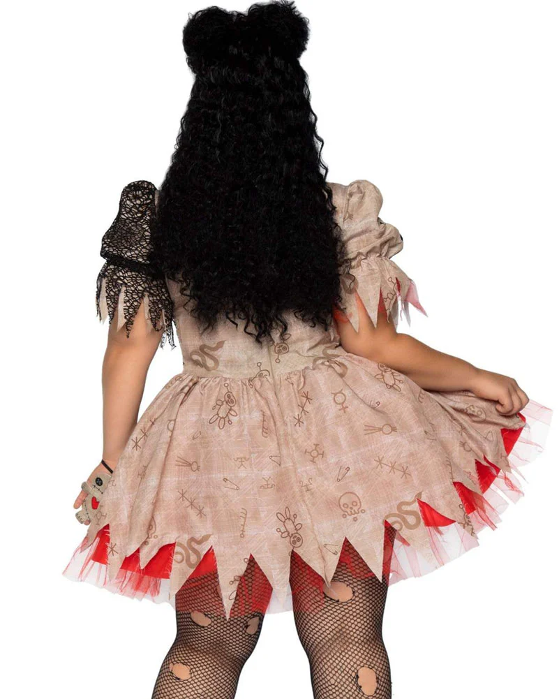 Deadly Voodoo Doll Womens Plus Size Costume - Image 2