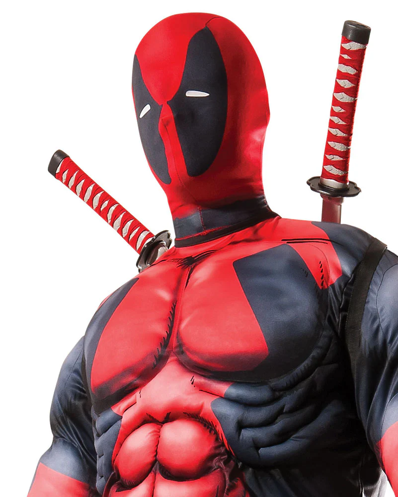 Deadpool Deluxe Mens Costume - Image 2