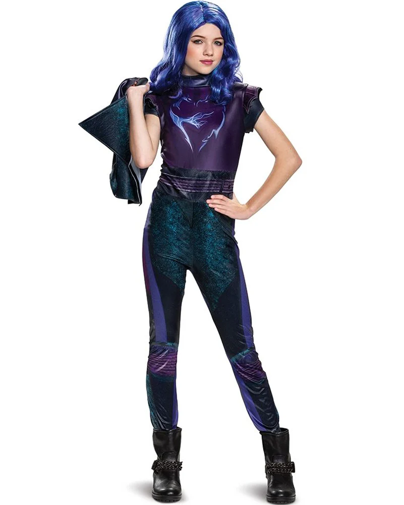 Descendants 3 Mal Classic Girls Costume - Image 2