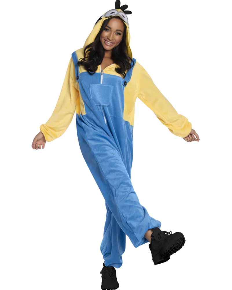 Despicable Me 4 Minion Adult Jumpsuit - Image 2