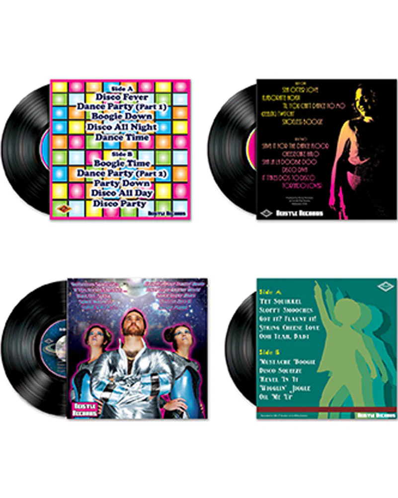 70s Disco Album Cutouts Pack of 4 - Image 2