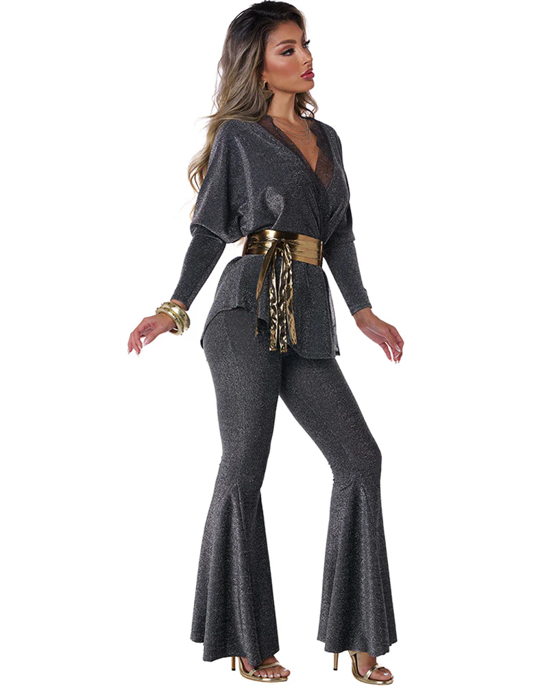 70s Disco Dazzler Womens Costume - Image 3