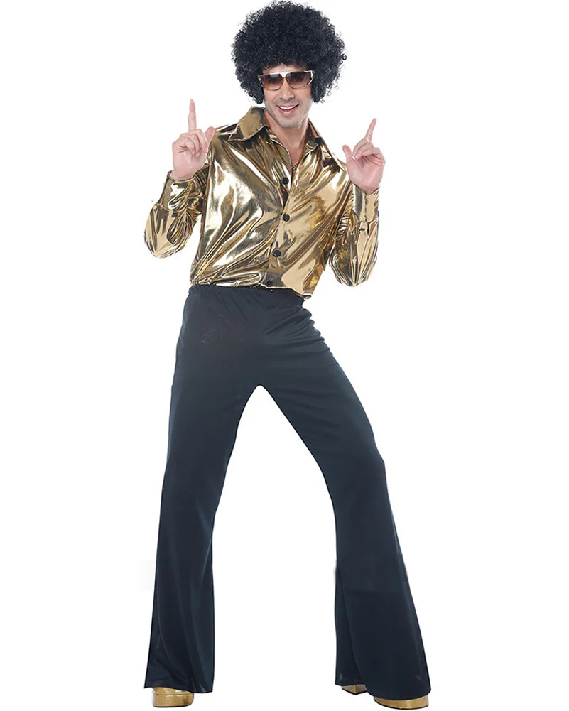 70s Disco King Plus Size Mens Costume - Image 2