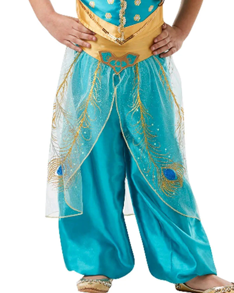 Disney Aladdin Live Action Jasmine Girls Book Week Costume - Image 4