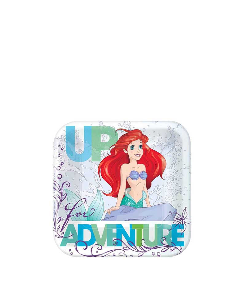 Disney Ariel Dream Big 18cm Plates Pack of 8 - Image 2
