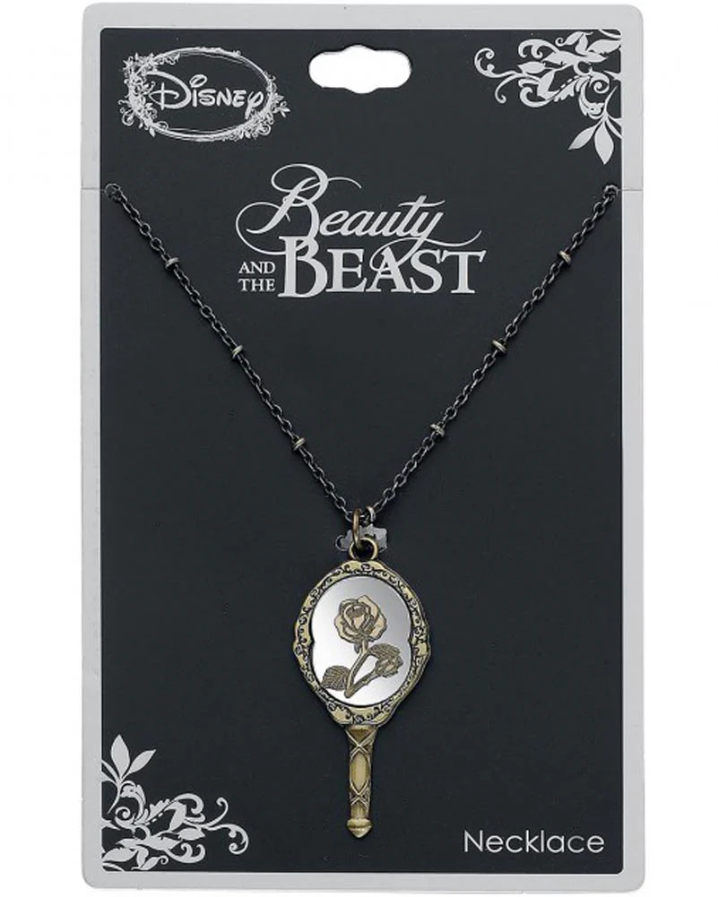 Disney Beauty and the Beast Enchanted Mirror Necklace - Image 2