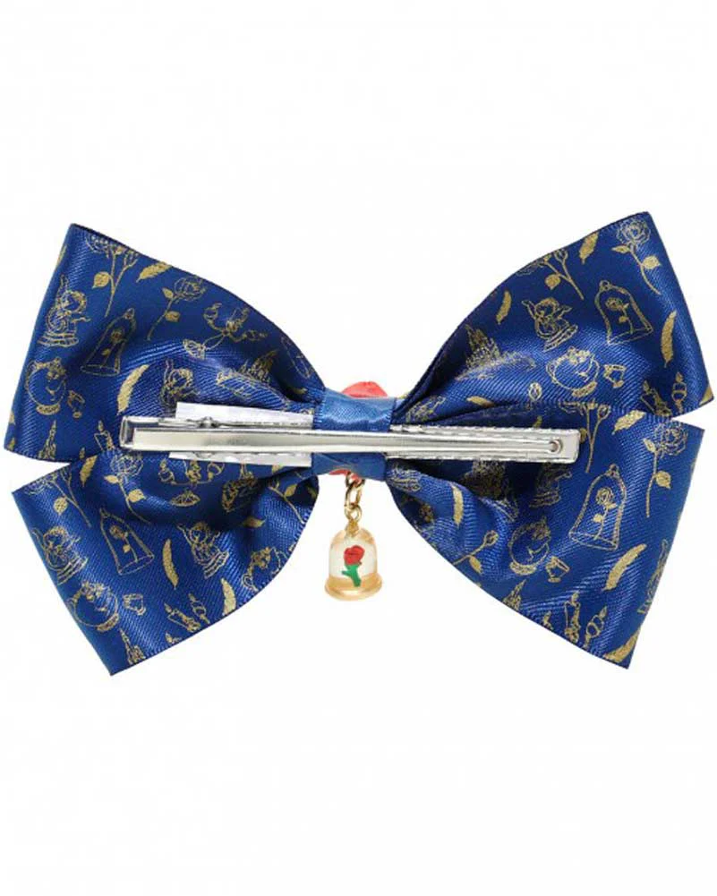 Disney Beauty and the Beast Enchanted Rose Hair Bow - Image 2