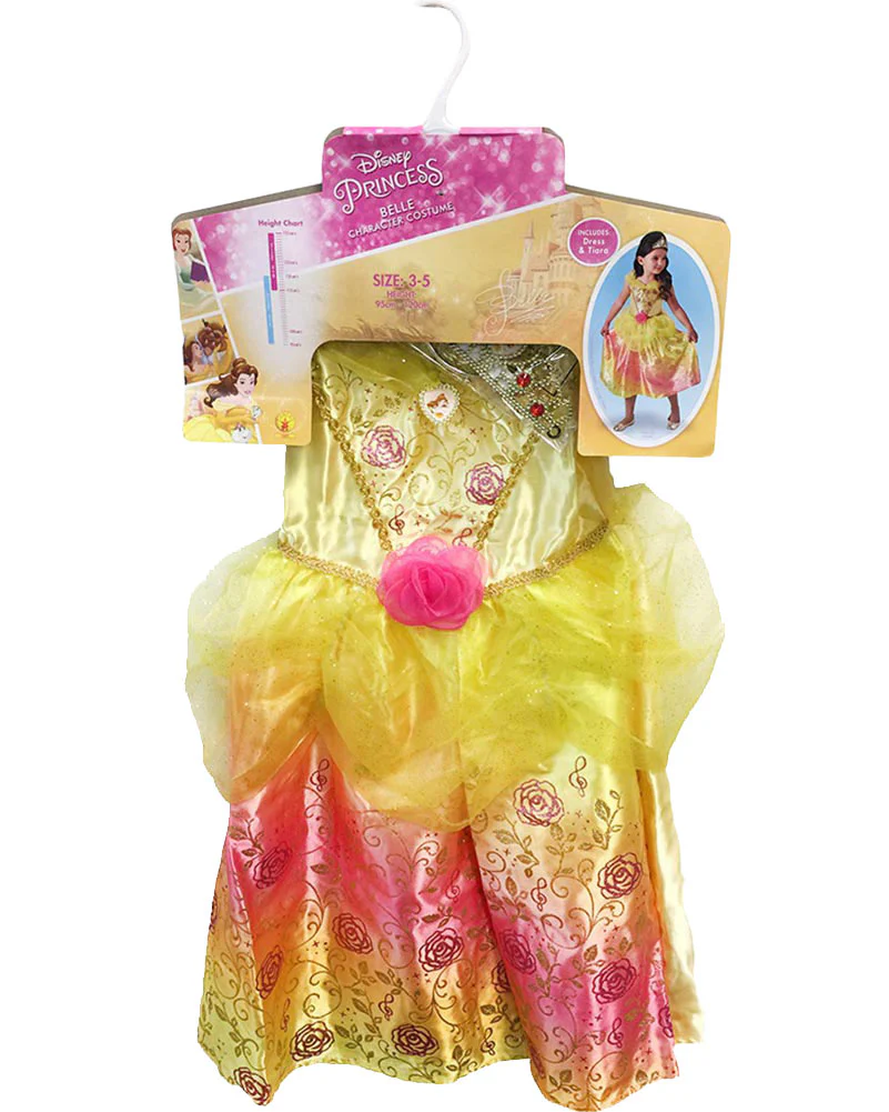 Disney Belle Rainbow Deluxe Girls Book Week Costume - Image 4