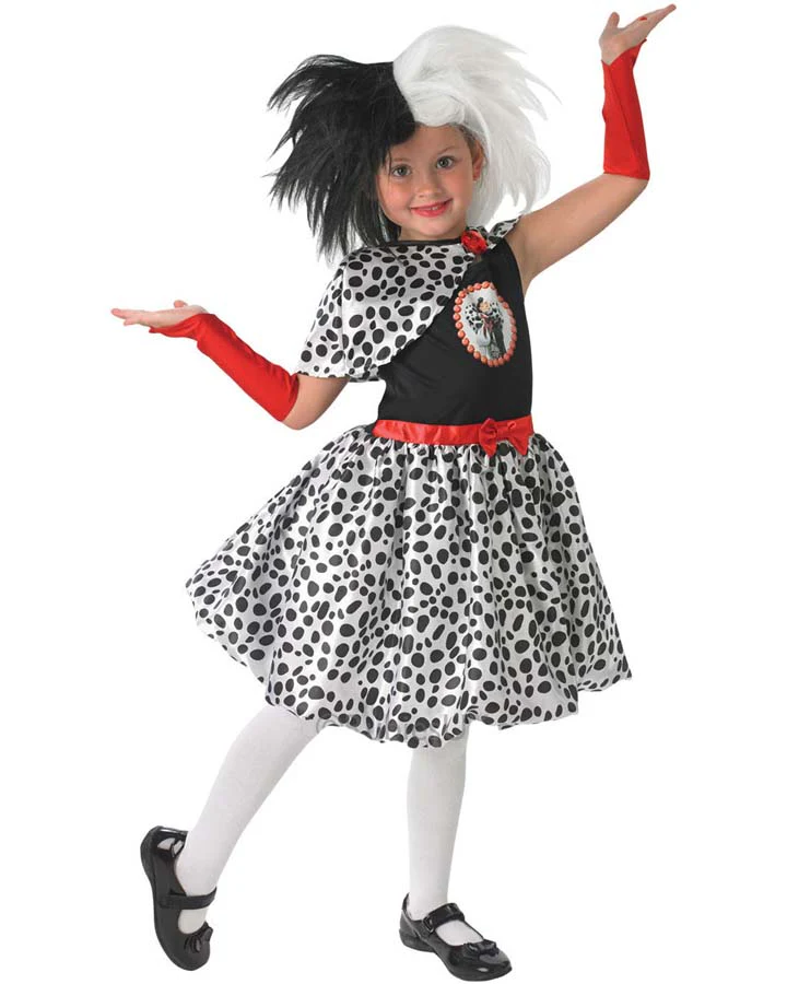 Disney Cruella De Vil Girls Book Week Costume