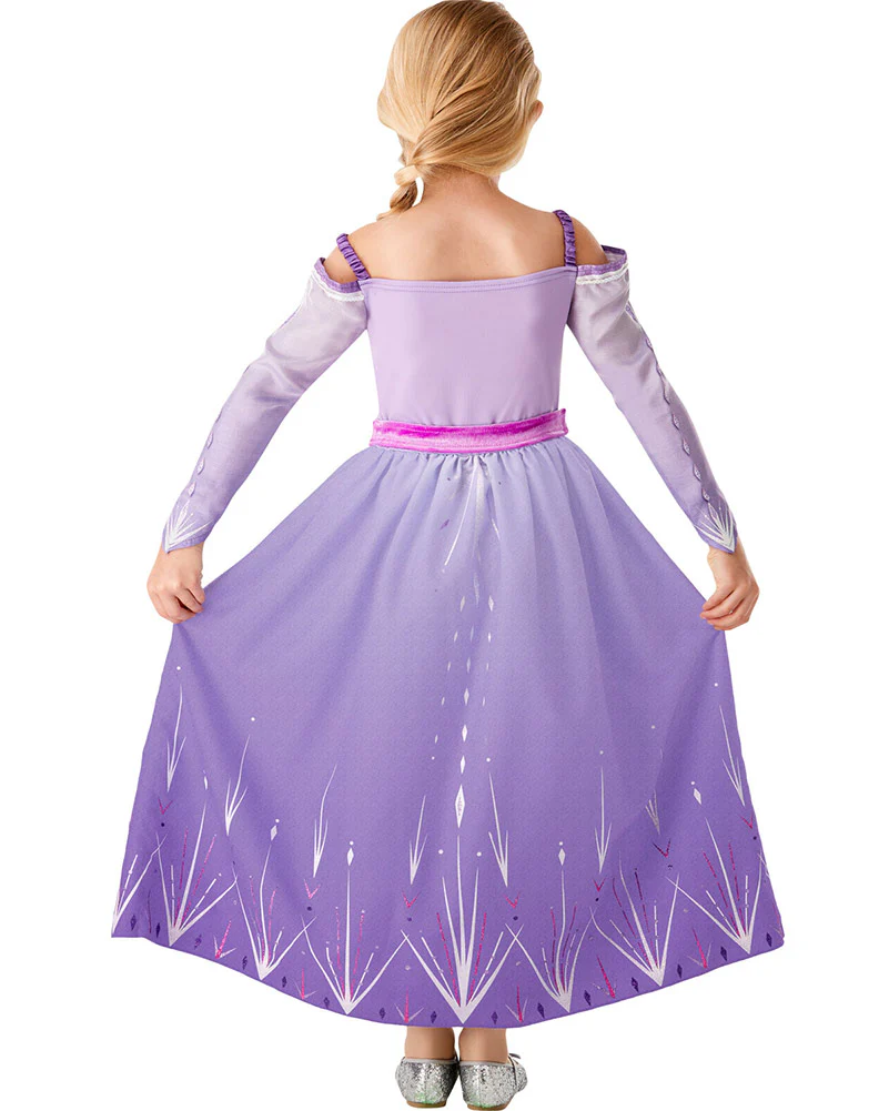Disney Frozen 2 Elsa Prologue Girls Costume - Image 3