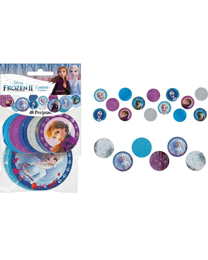 Disney Frozen 2 Giant Confetti Circles - Image 2