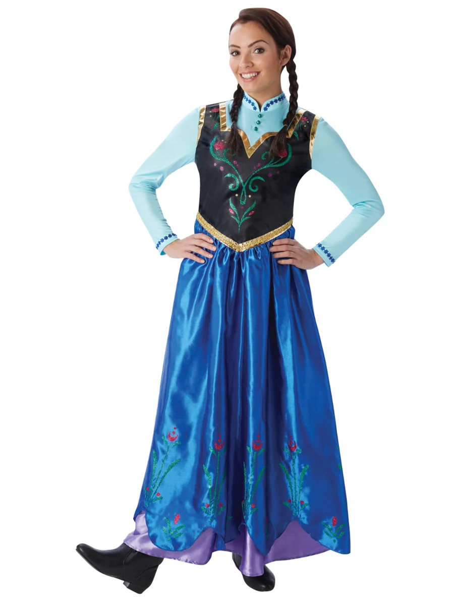Disney Frozen Anna Womens Costume - Image 2
