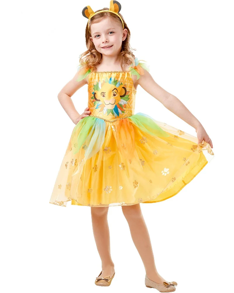 Disney Lion King Simba Tutu Girls Book Week Costume