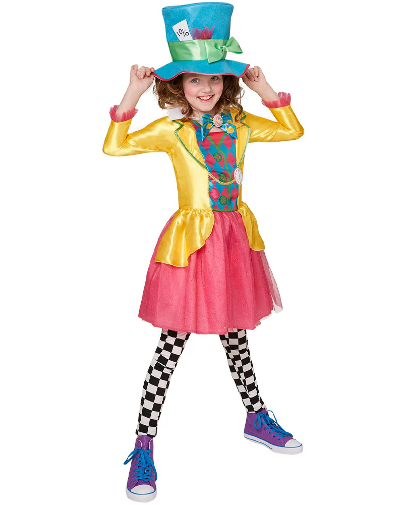 Disney Mad Hatter Girls Book Week Costume - Image 5