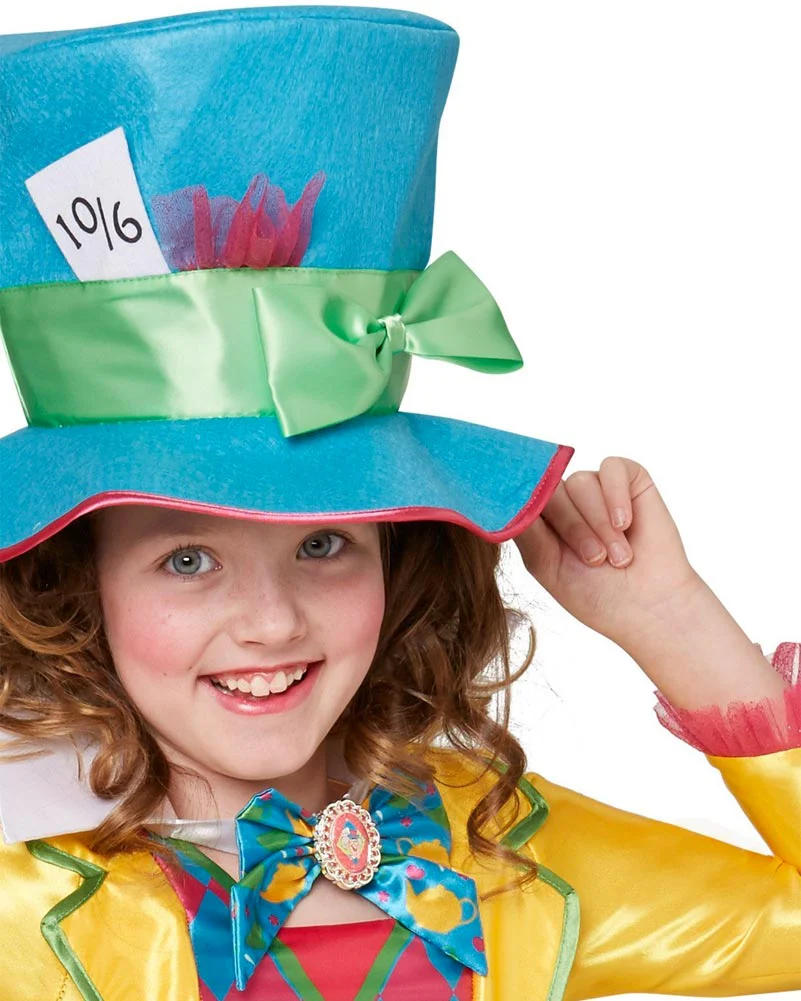 Disney Mad Hatter Girls Book Week Costume - Image 6
