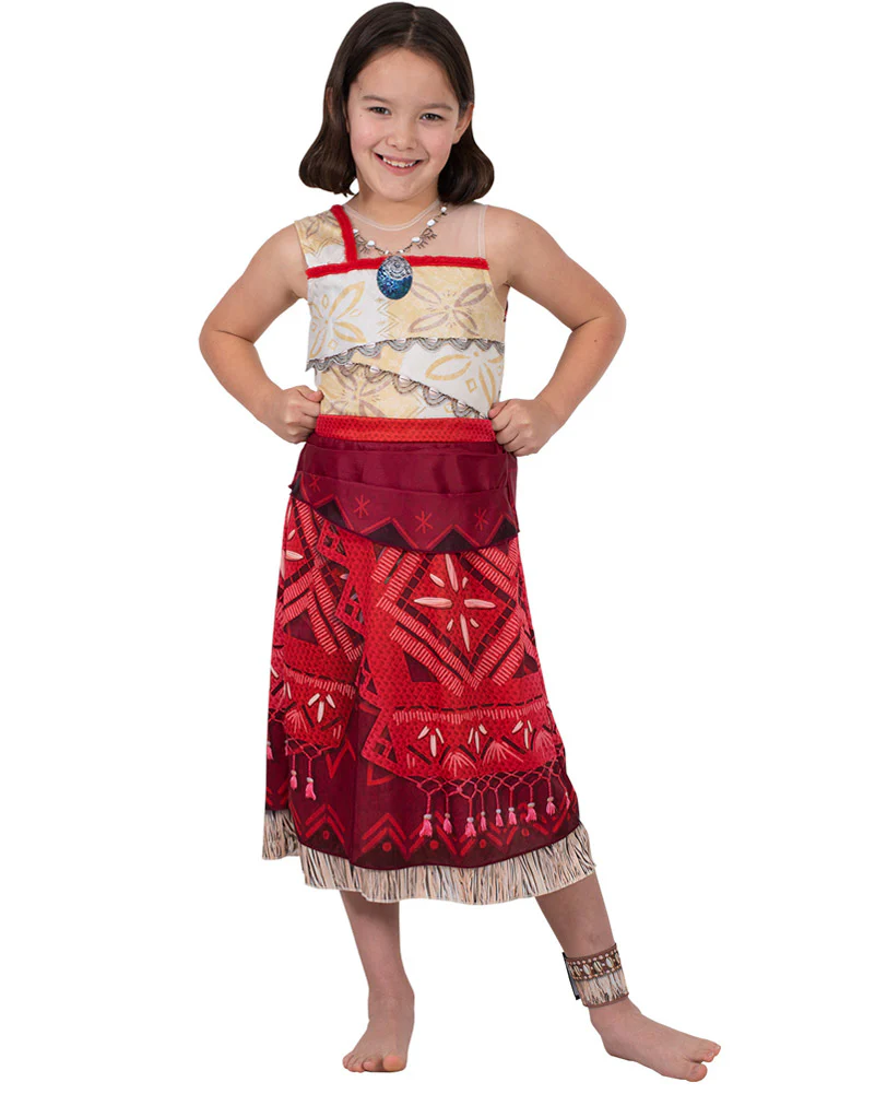 Disney Moana 2 Deluxe Girls Costume