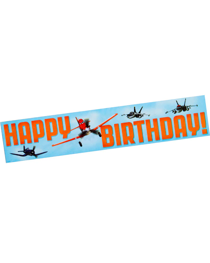 Disney Planes Birthday Banner