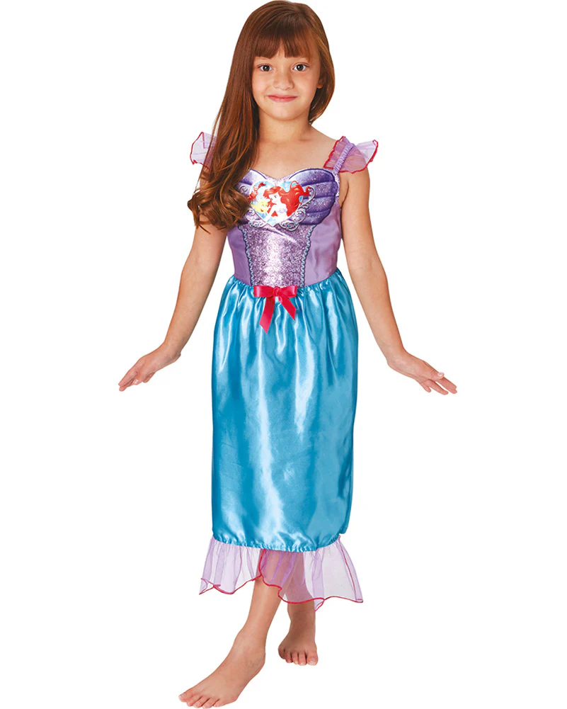 Disney Princess Ariel Sequin Girls Book Week Costume