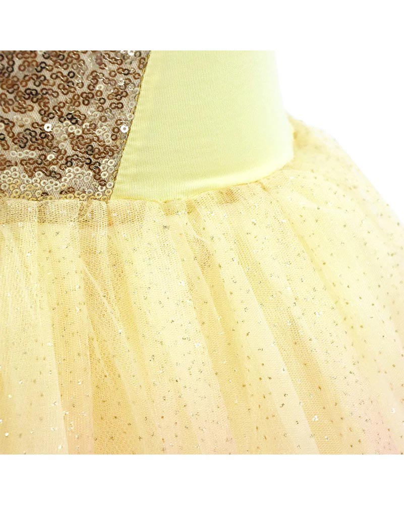 Disney Princess Belle Romantic Tutu Dress Girls Book Week Costume - Image 2